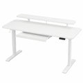 bureau-electrique-reglable-avec-rangement-et-support-ecran-sstmwp3069ud