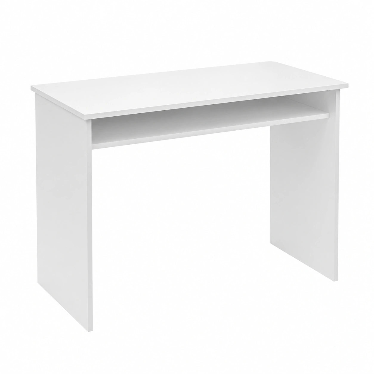 bureau-informatique-compact-avec-etagere-blanc-hrccrz3059ez