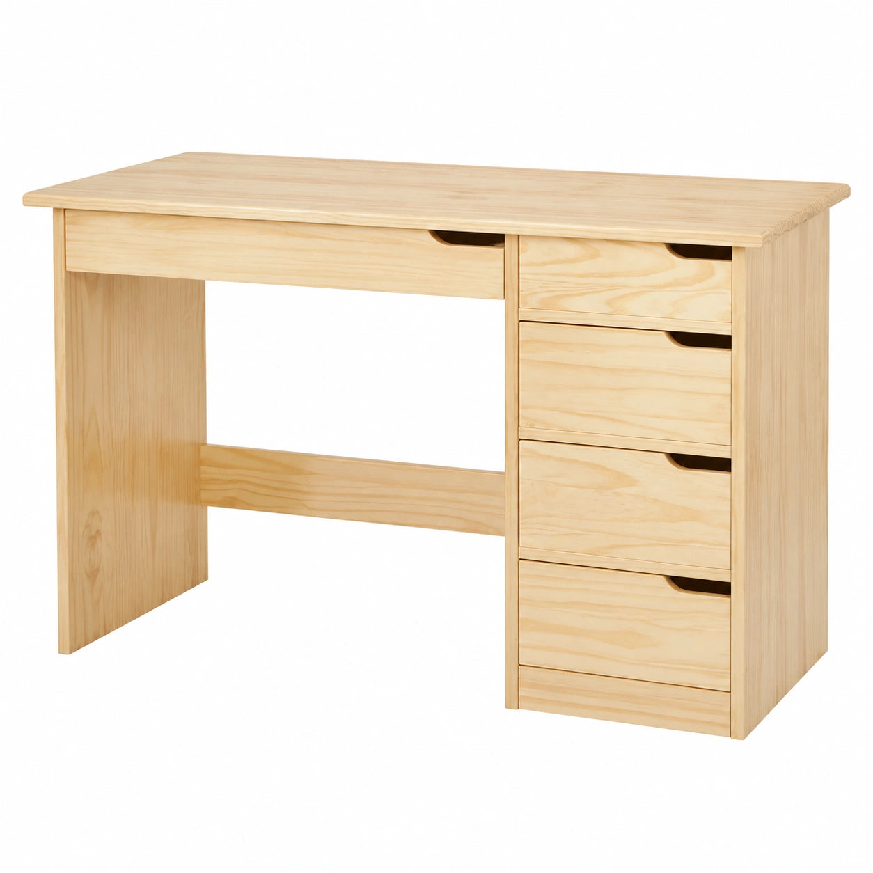 bureau-scandinave-en-pin-avec-5-tiroirs-pcjutv3089sd