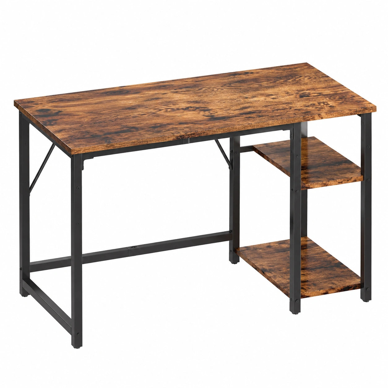 bureau-avec-rangement-et-etageres-reglables-pour-teletravail-structure-en-acier-marron-rustique-xtaryd3066fy